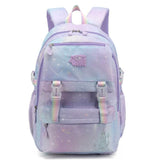 Purple Aesthetic Galaxy Backpack
