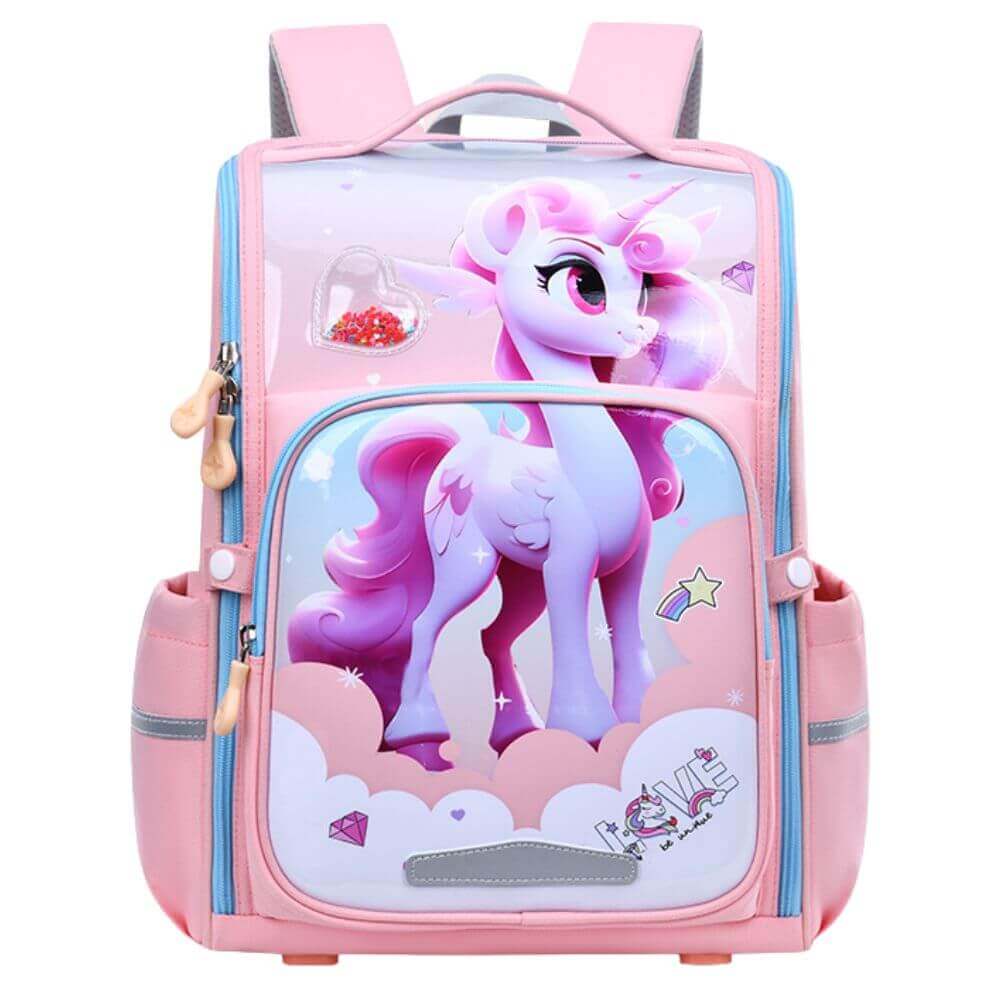 Cute Cartoon Unicorn Backpack – Perfect School Bags for Girls