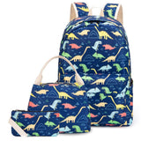 Blue Dinosaur Backpack