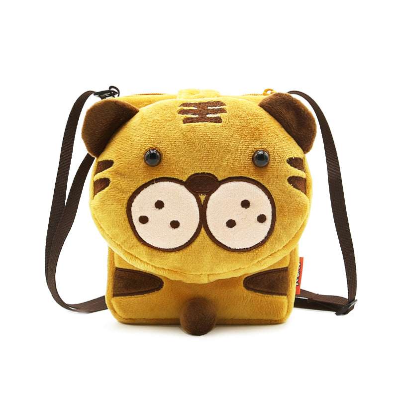 Kids Mini Coin Purse & Wallet with Strap & zipperTiger Happy Kid — free download