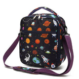 Spaceship Kids Insulated Bento Lunch Box Bag