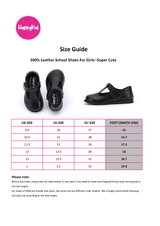 Leather Mary Jane School Shoes for Junior Girls--Super Cute