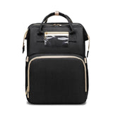 Nappy Diaper Bag Backpack All-in-one Baby Bags Multifunction Travel Crib with Portable changing Pad