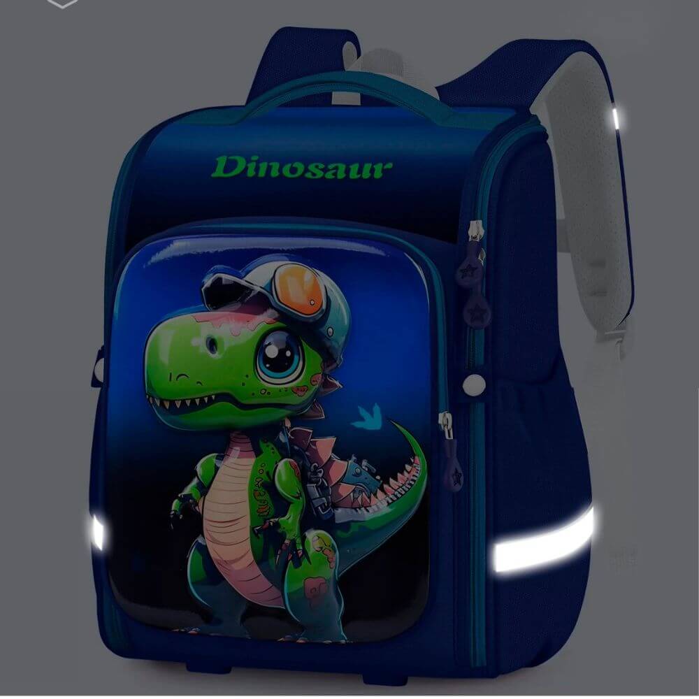FeelMeStyle Kids Dinosaur Backpack – 3D Cute Animal Design, Toddler Backpack For Boys & Girls, Ages 1-6-1030360