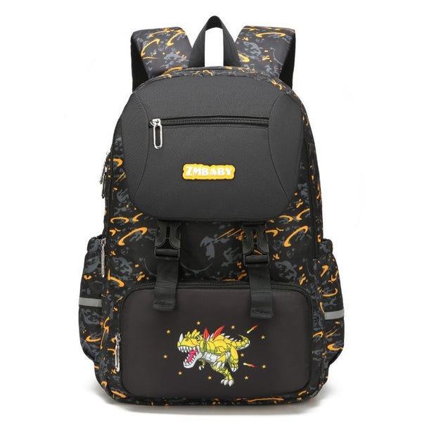 Black Dinosaur Backpack 