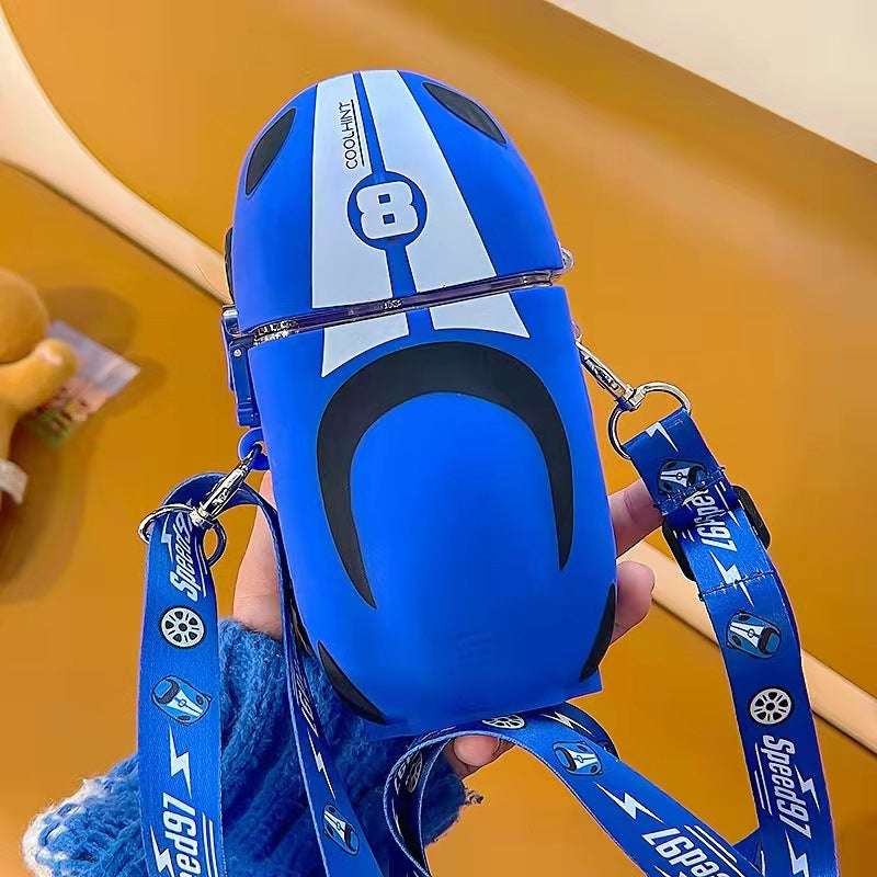 Car Theme Kids Water Bottle 280 ml Blue