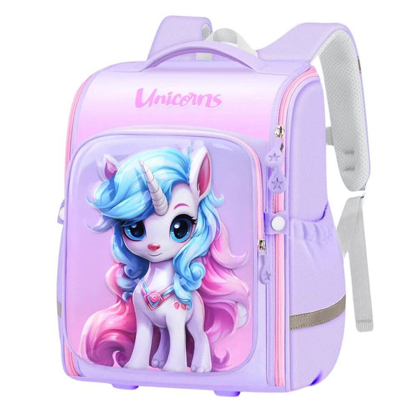 Cute 3D Cartoon Unicorn Backpack