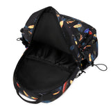 Black Feather Backpack