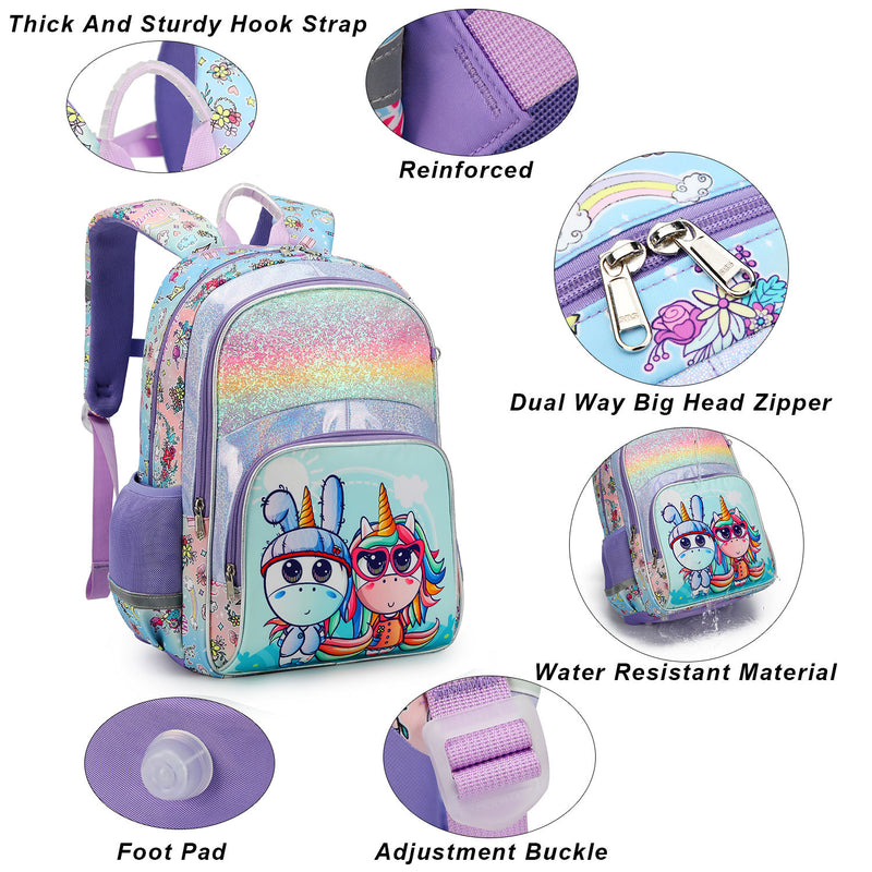 Glitter Unicorn Backpack