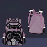 Black & Pink Cute Aesthetic Backpack
