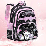 Black & Pink Cute Aesthetic Backpack