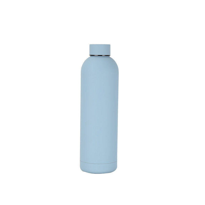 Light Blue Stainless Steel Insulated Water Bottle 750ml