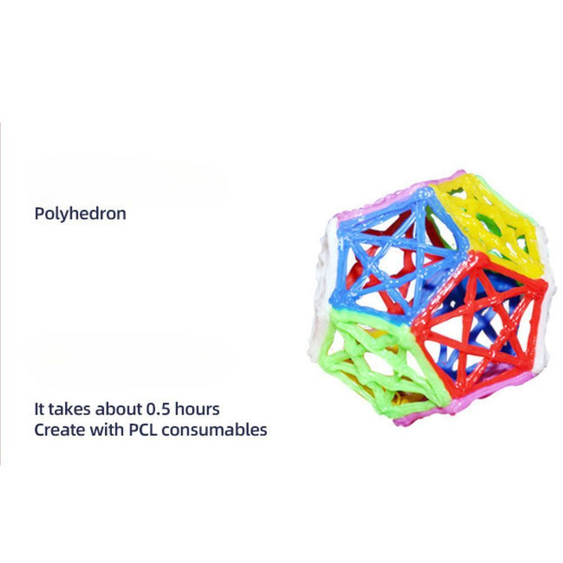 New Version 3D Printing Pen Kit with 10 Colors PCL Filaments