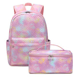 Pink Cartoon Hello Kitty School Bag Set