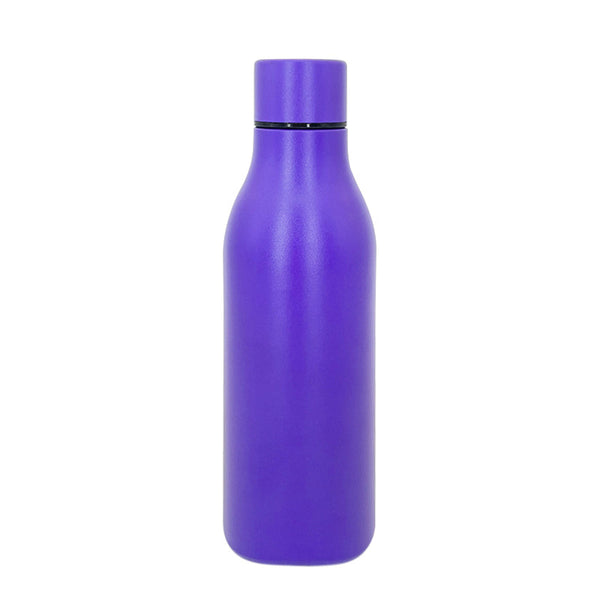 Purple Stainless Steel Insulated Water Bottle 550ml
