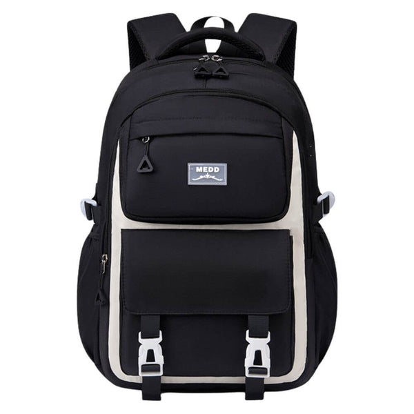 Solid Color Classic Style Backpack