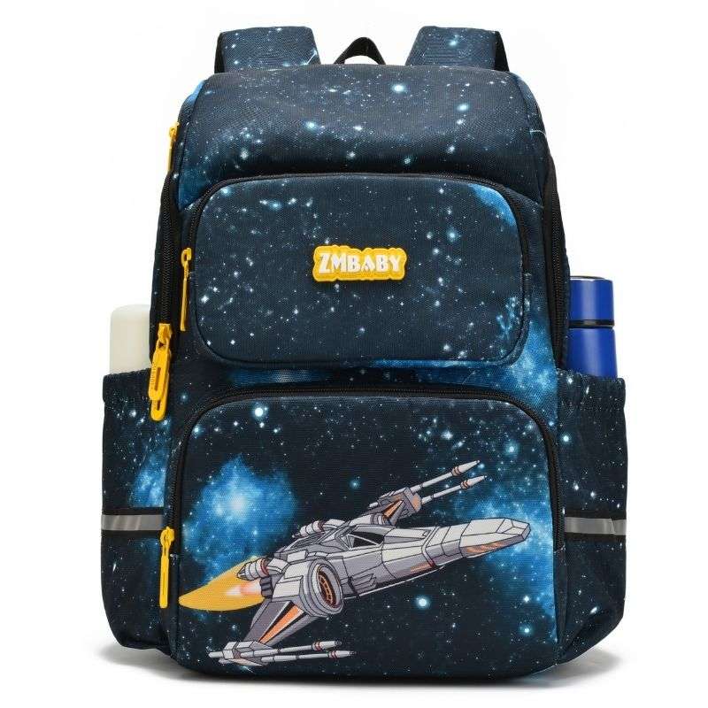 Spaceship & Racing Car Kids' Backpack
