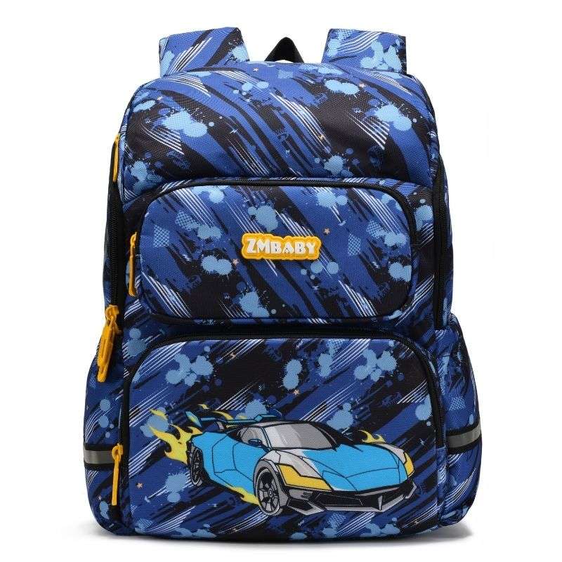 Spaceship & Racing Car Kids Backpack School Bags for Boys NZ | Happy Kid