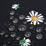 Water resistant daisy fabric school bag NZ detail