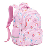 Unicorn print school bag with structured shape for everyday school use