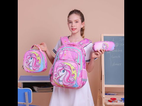 Unicorn Ergonomic School Bag