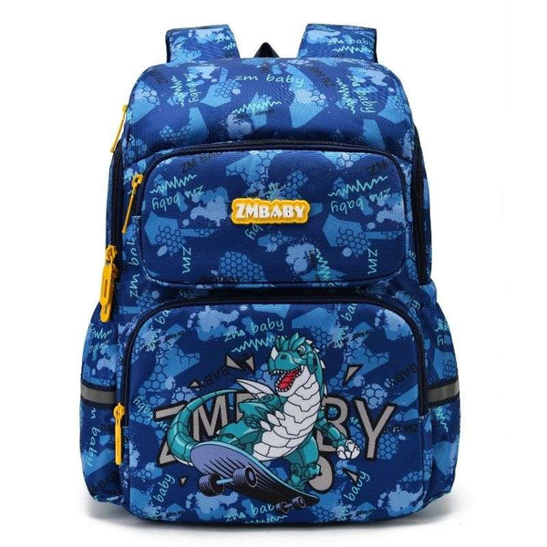 Blue Dinosaur Boys School Bags