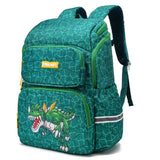 Green Dinosaur Boys School Bags