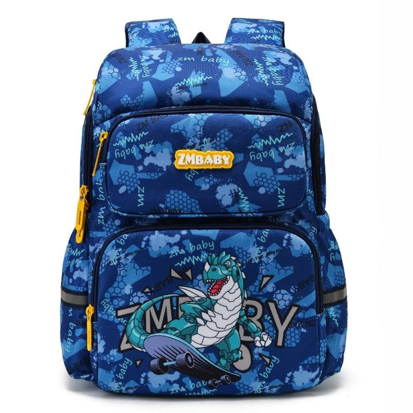 Blue Dinosaur Boys School Bags