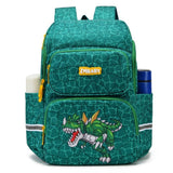 Green Dinosaur Boys School Bags