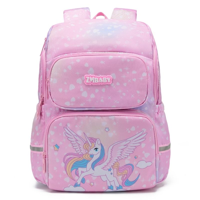 Pink Unicorn Girls School Bags