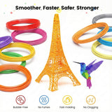 3D Pen Filament Refills PLA 1.75mm – 20 Vibrant Colors Starter Pack – Non-Toxic, Odorless & No Clogging
