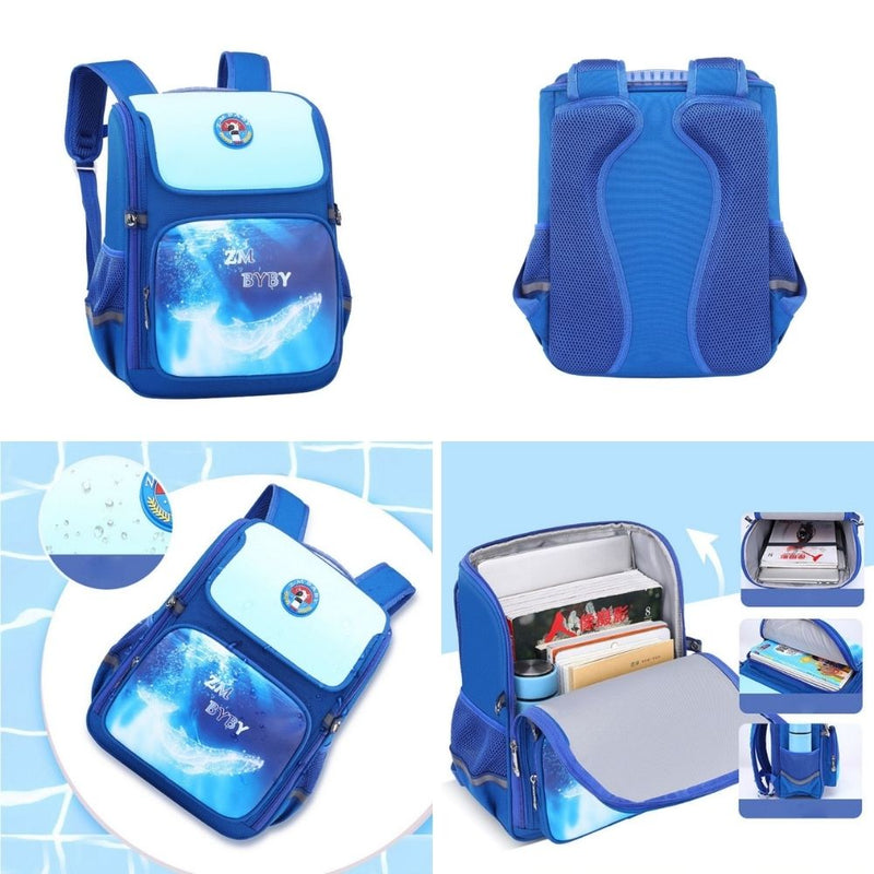 baby shark kids backpack