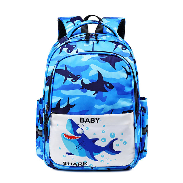 baby shark blue backpack