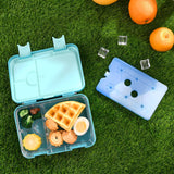 Kids Bento Lunch Boxes with Removable Ice Pack Mint