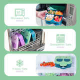 Green Bento Lunch Boxes for Kids