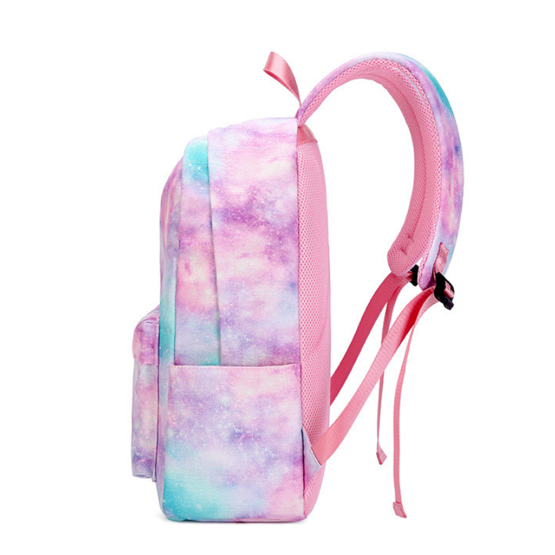 galaxy backpack school bag set