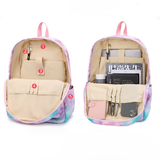 galaxy backpack school bag set