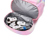 Girls School Bags with Lunch Compartment New Rainbow Backpack