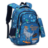 Kids Ergonomic School Bags for Boys Dinosaur Backpack