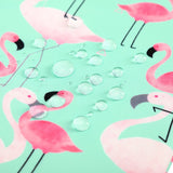 kids swim bag flamingo
