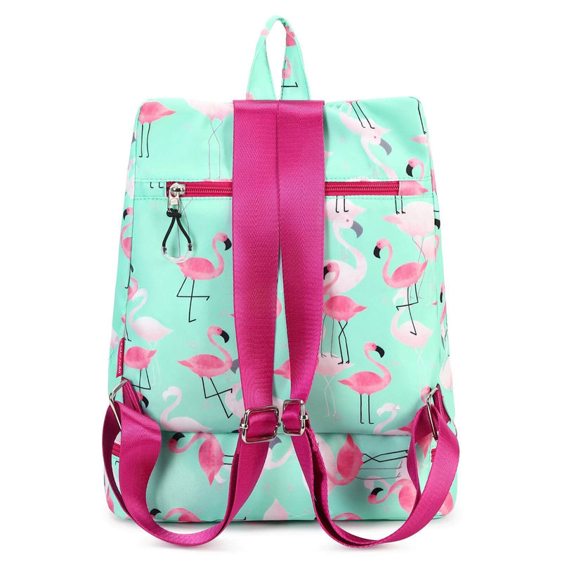 kids swim bag flamingo