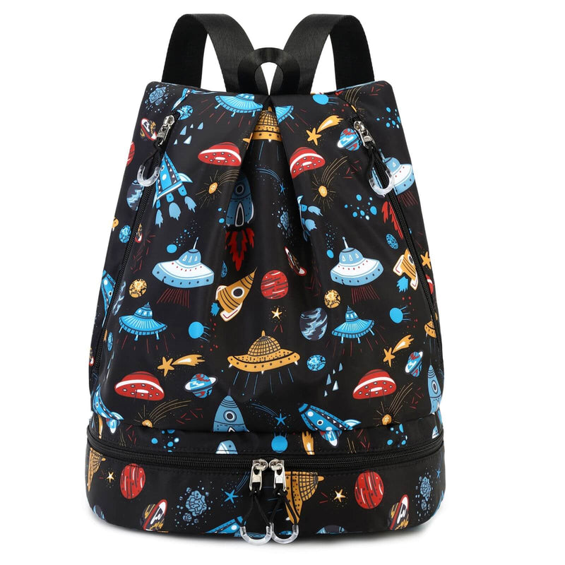 Kids swim bag rocket