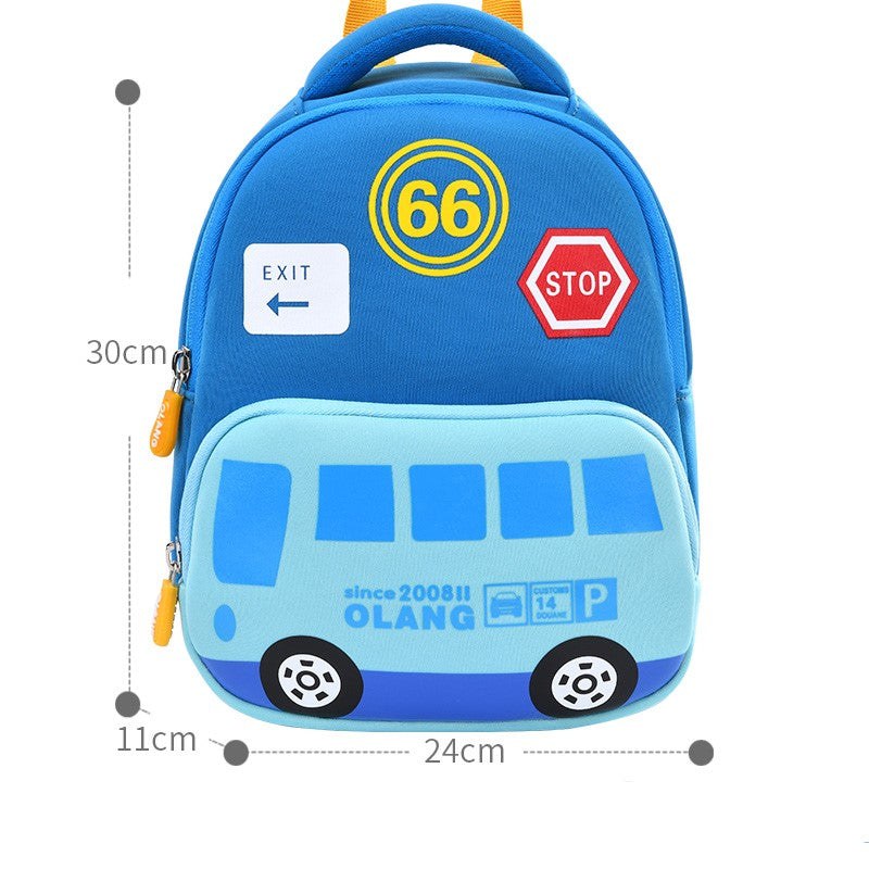 Bus Kids Backpack Toddler Backpack, Preschool Backpack, Mini Backpack, Backpack Kid