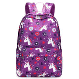 Pink & Purple Star Unicorn Backpack