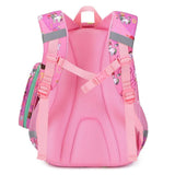 Pink Unicorn Kids Ergonomic Backpack Bundle for Girls