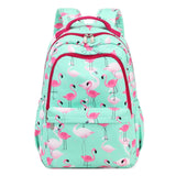 School Bags NZ for Girls Kids Backpacks High School Bags-Flamingo
