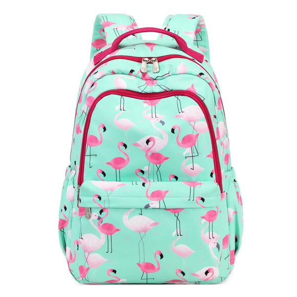 School Bags NZ for Girls Kids Backpacks High School Bags-Flamingo
