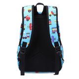 School Bags for Boys Kids Backpacks-Blue Mini Car