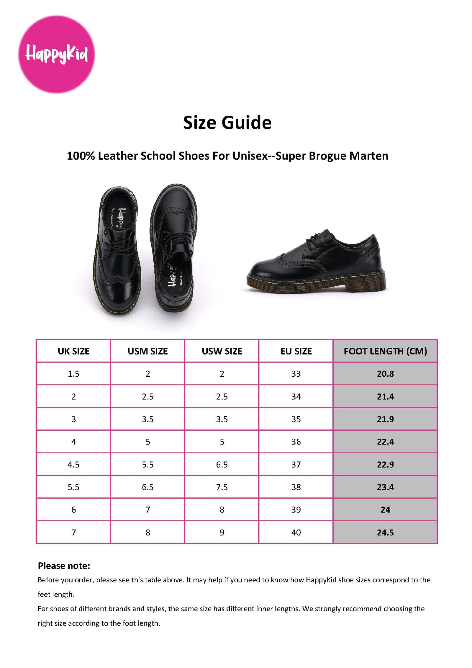 Size 2.5 school shoes deals