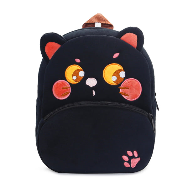 Black Cat Toddler Daycare Backpack